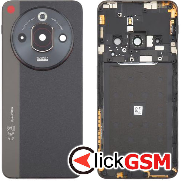 Piesa Capac Spate Cu Geam Camera Black Nubia Focus Pro 4ntb