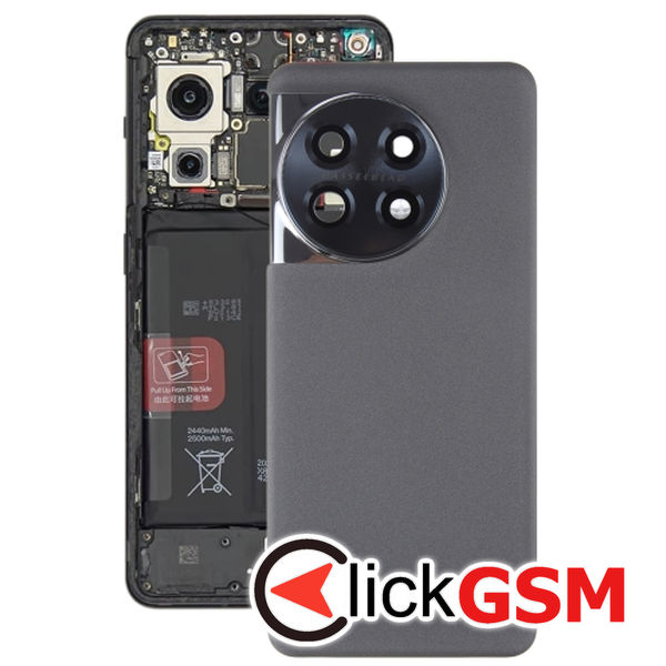 Piesa Capac Spate Cu Geam Camera Black Oneplus 11 2tft