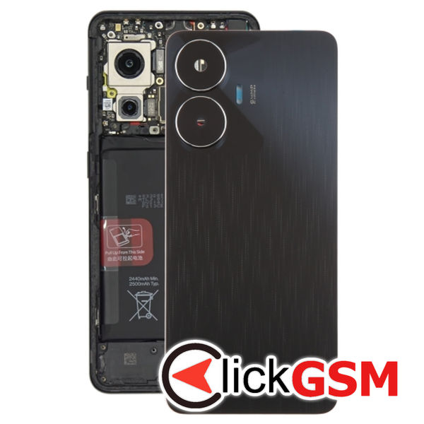 Piesa Piesa Capac Spate Cu Geam Camera Black Realme C55 2sxk