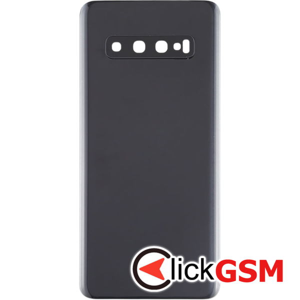 Piesa Piesa Capac Spate Cu Geam Camera Black Samsung Galaxy S10 4avv