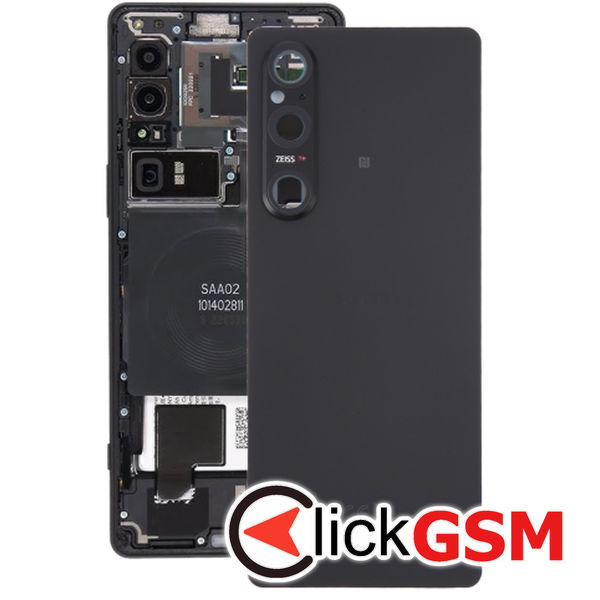 Piesa Piesa Capac Spate Cu Geam Camera Black Sony Xperia 1 V 3g1o