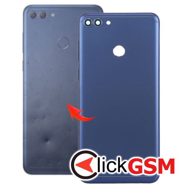 Piesa Piesa Capac Spate Cu Geam Camera Blue Huawei Enjoy 8 Plus 2exj