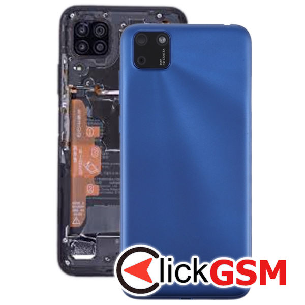 Piesa Piesa Capac Spate Cu Geam Camera Blue Huawei Y5p 2eph