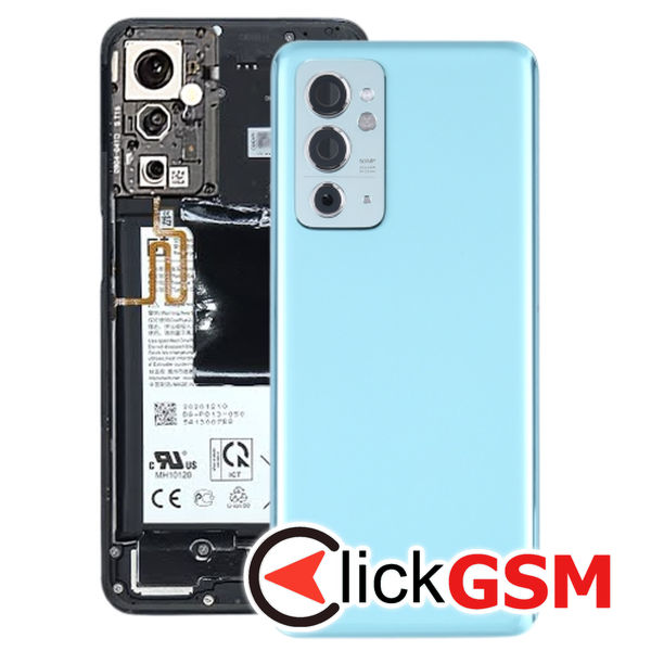 Piesa Capac Spate Cu Geam Camera Blue Oneplus 9r 5g 21yi