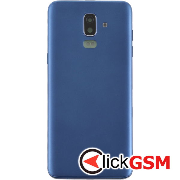 Piesa Piesa Capac Spate Cu Geam Camera Blue Samsung Galaxy J8 4ar3