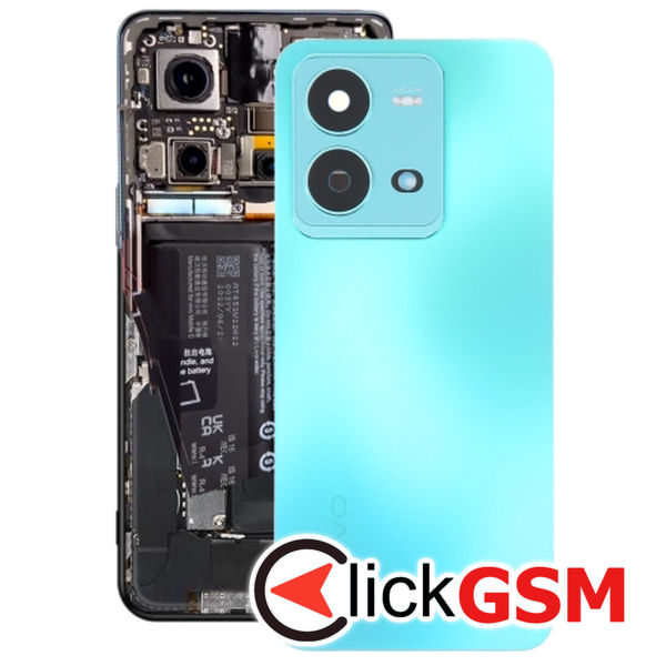 Piesa Piesa Capac Spate Cu Geam Camera Blue Vivo V25 2t81