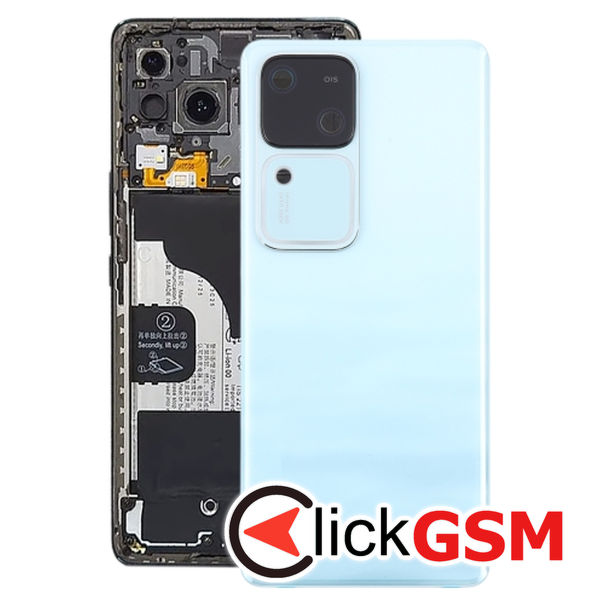 Piesa Capac Spate Cu Geam Camera Blue Vivo V30 48l4