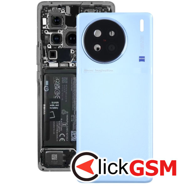 Piesa Piesa Capac Spate Cu Geam Camera Blue Vivo X90 48m3