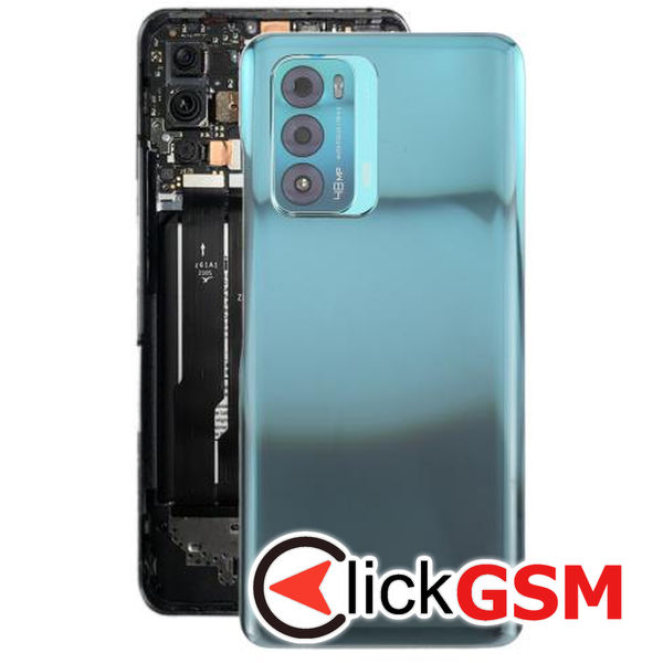 Piesa Piesa Capac Spate Cu Geam Camera Blue Zte Blade V40 Design 4pai