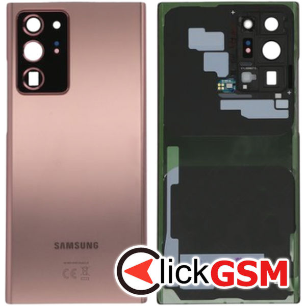 Piesa Capac Spate Cu Geam Camera Bronze Samsung Galaxy Note20 Ultra 2da2