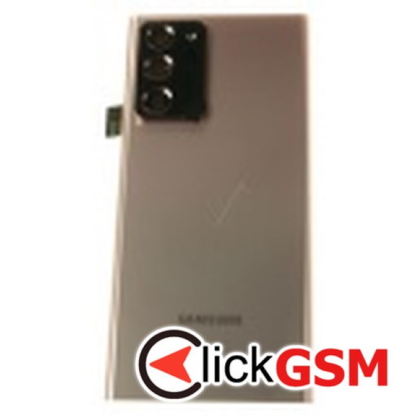 Piesa Piesa Capac Spate Cu Geam Camera Bronze Samsung Galaxy Note20 Ultra Igu