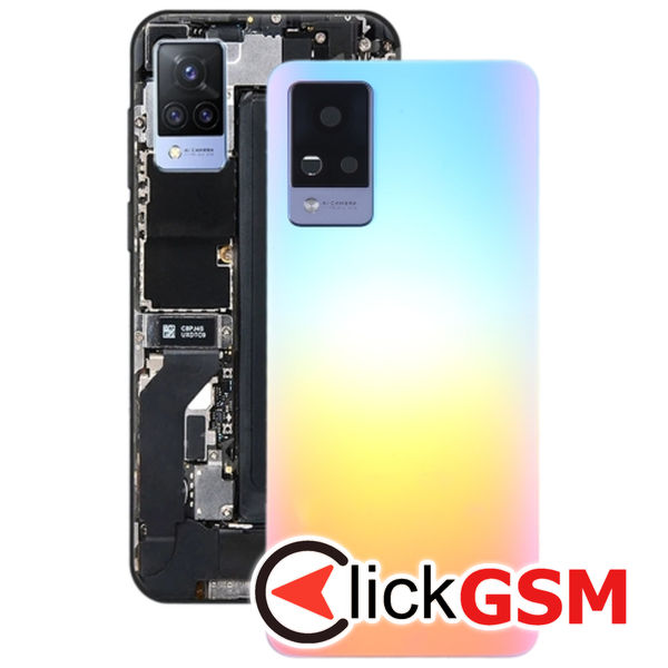 Piesa Piesa Capac Spate Cu Geam Camera Colour Vivo V21 2t0f