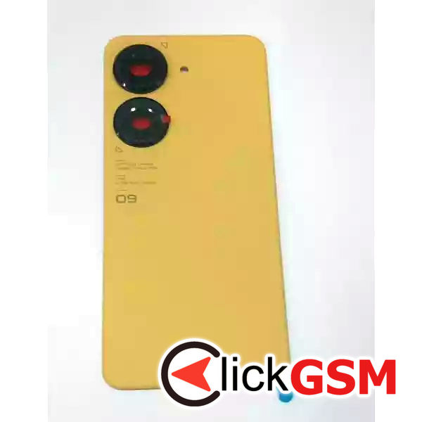 Piesa Piesa Capac Spate Cu Geam Camera Galben Asus Zenfone 9 4eb