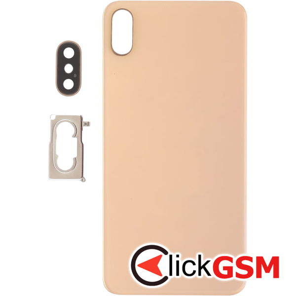 Piesa Piesa Capac Spate Cu Geam Camera Gold Apple Iphone Xs Max 4fqr