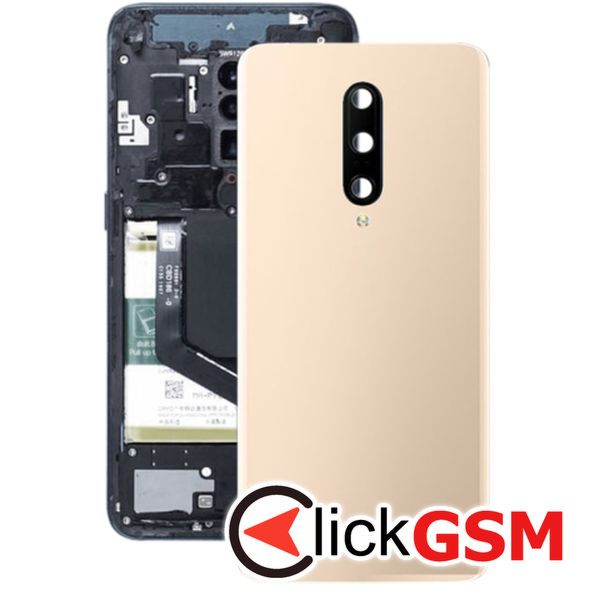 Piesa Capac Spate Cu Geam Camera Gold Oneplus 7 Pro 4nue