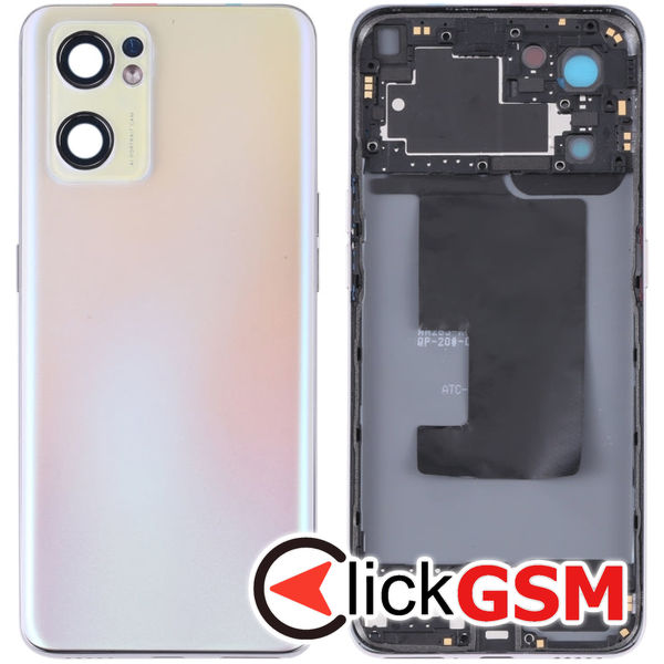 Piesa Piesa Capac Spate Cu Geam Camera Gold Oppo Reno7 Se 1xbv