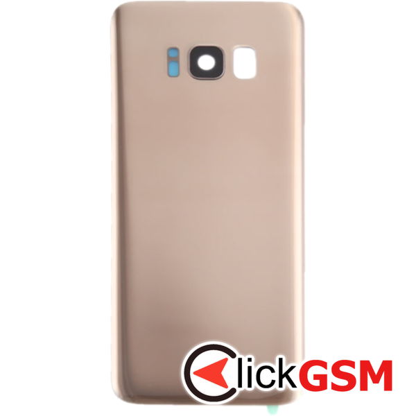 Piesa Piesa Capac Spate Cu Geam Camera Gold Samsung Galaxy S8 4als