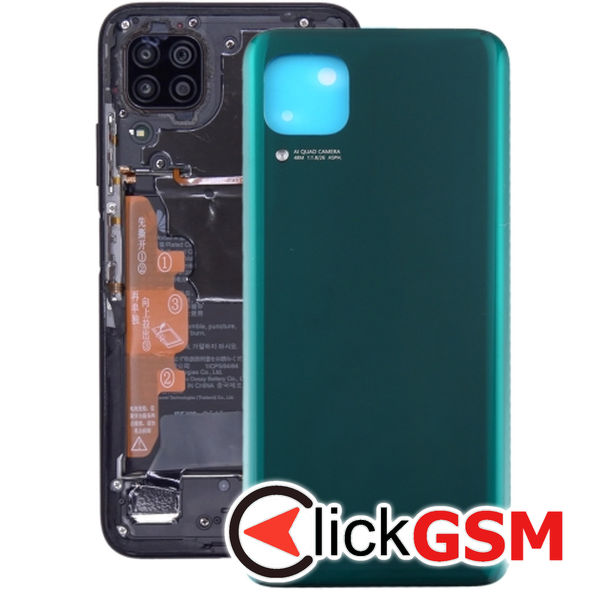 Piesa Capac Spate Cu Geam Camera Green Huawei P40 Lite 23rx