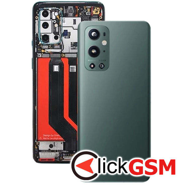 Piesa Piesa Capac Spate Cu Geam Camera Green Oneplus 9 Pro 2zx7