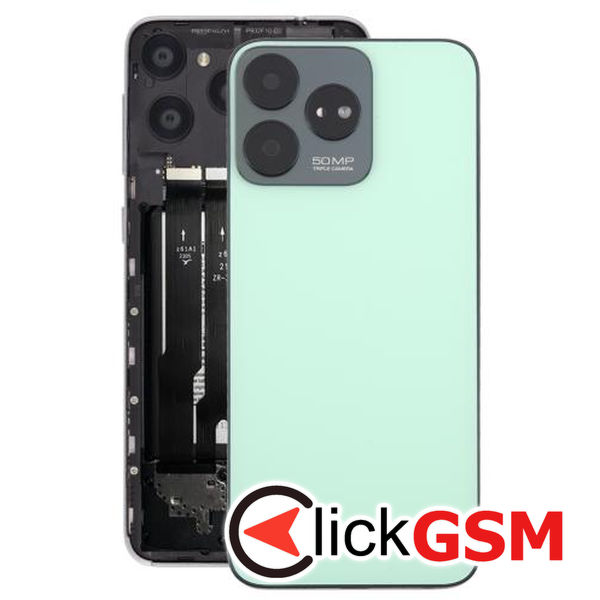 Piesa Piesa Capac Spate Cu Geam Camera Green Zte Axon 50 Lite 4p9j