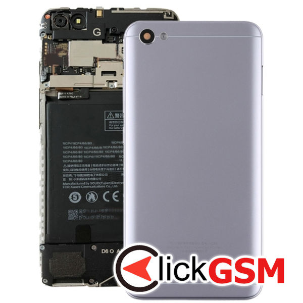 Piesa Capac Spate Cu Geam Camera Grey Xiaomi Redmi Note 5a 25vj