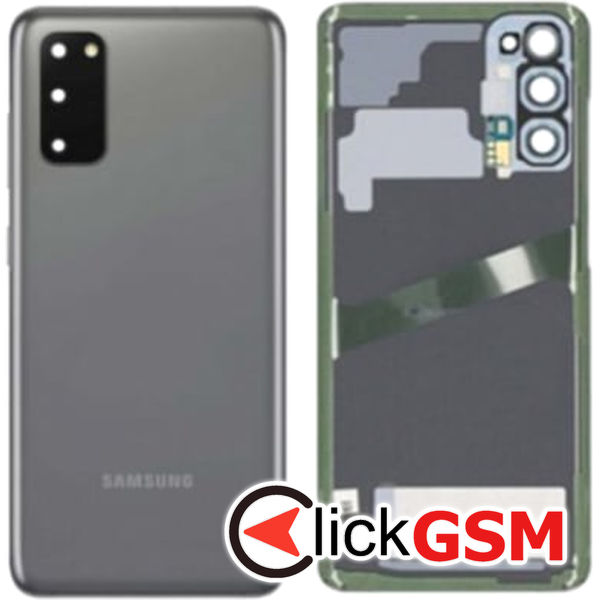 Piesa Piesa Capac Spate Cu Geam Camera Gri Samsung Galaxy S20.plus 5g 2cxq