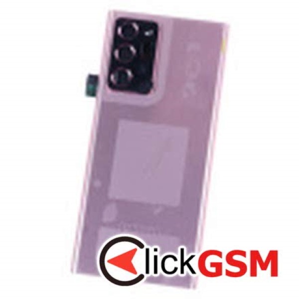 Piesa Piesa Capac Spate Cu Geam Camera Maro Samsung Galaxy Note20 Ultra 5g 1n43