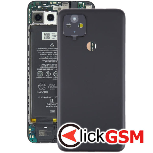 Piesa Piesa Capac Spate Cu Geam Camera Negru Google Pixel 4a 5g 4hdd