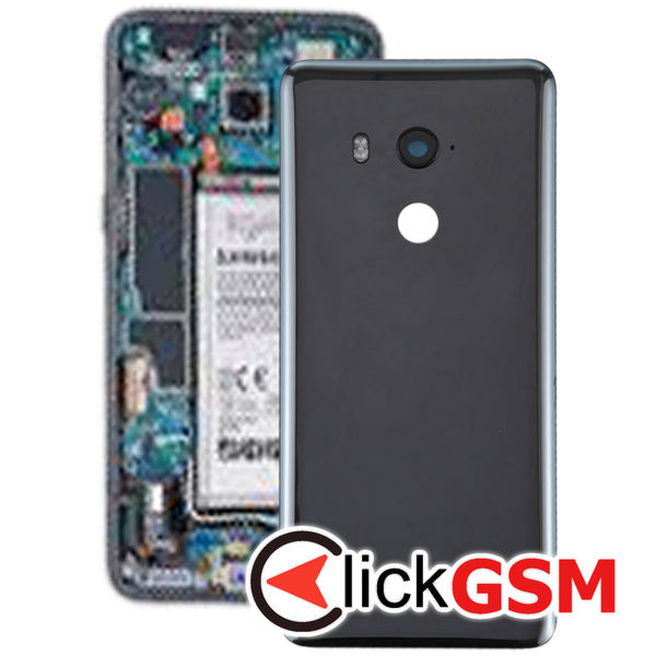 Piesa Piesa Capac Spate Cu Geam Camera Negru Htc U11.plus 21d0