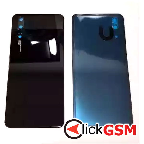 Piesa Capac Spate Cu Geam Camera Negru Huawei P20 E2s