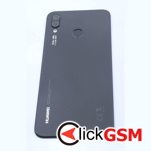 Piesa Capac Spate Cu Geam Camera Negru Huawei P20 Lite 1uqt