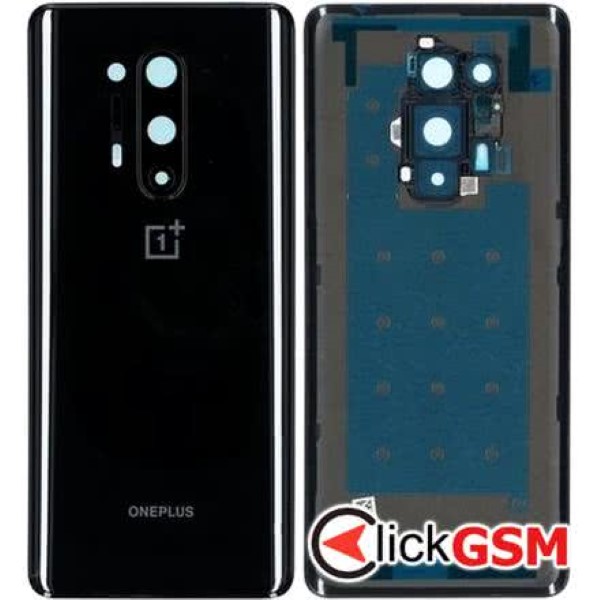 Piesa Capac Spate Cu Geam Camera Negru Oneplus 8 Pro 1gpl