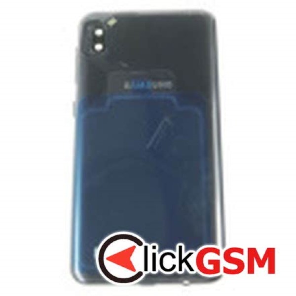 Piesa Capac Spate Cu Geam Camera Negru Samsung Galaxy A10 Rx0