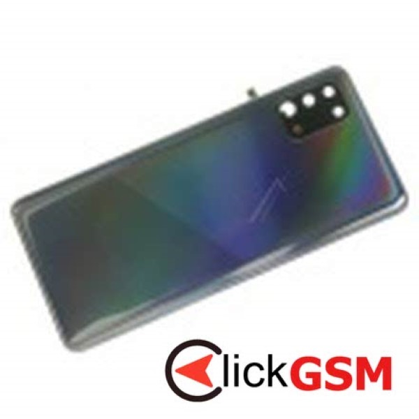 Piesa Piesa Capac Spate Cu Geam Camera Negru Samsung Galaxy A31 6d5