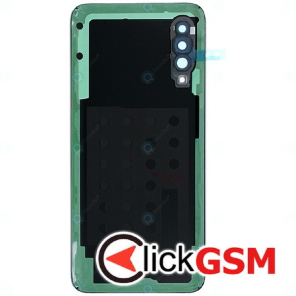 Piesa Capac Spate Cu Geam Camera Negru Samsung Galaxy A90 5g Ni9