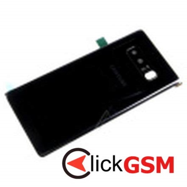 Piesa Piesa Capac Spate Cu Geam Camera Negru Samsung Galaxy Note8 Isc