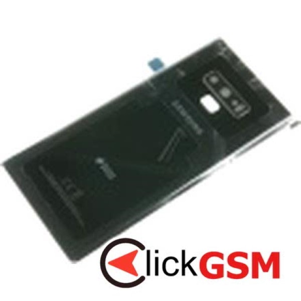 Piesa Piesa Capac Spate Cu Geam Camera Negru Samsung Galaxy Note9 6e4