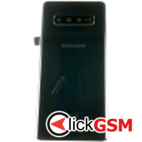 Piesa Capac Spate Cu Geam Camera Negru Samsung Galaxy S10.plus 741