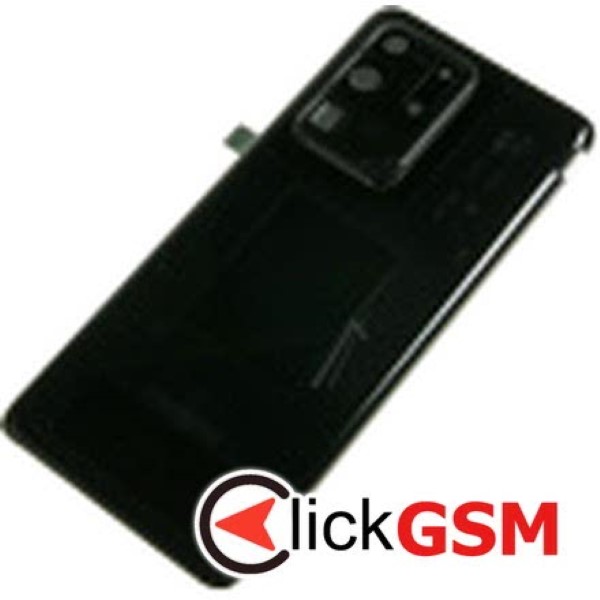 Piesa Capac Spate Cu Geam Camera Negru Samsung Galaxy S20 Ultra 5g Ivq