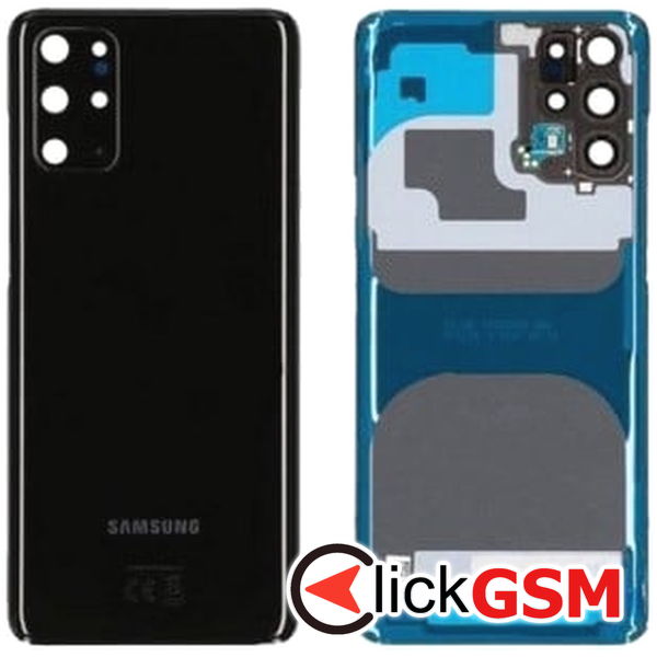 Piesa Capac Spate Cu Geam Camera Negru Samsung Galaxy S20.plus 5g 2cup