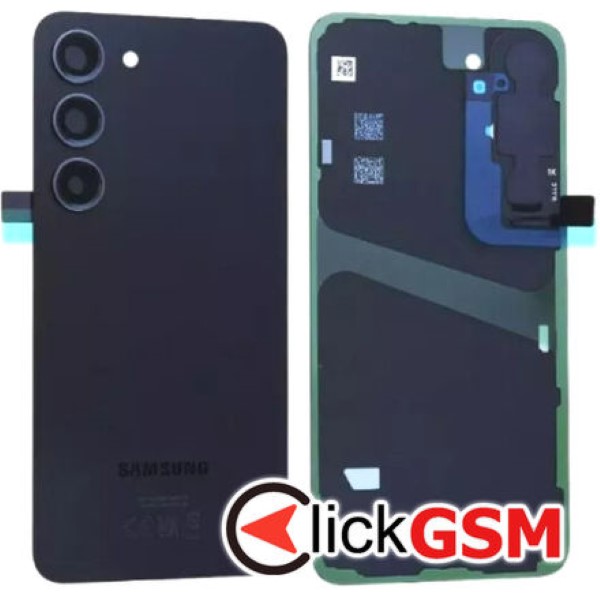 Piesa Capac Spate Cu Geam Camera Negru Samsung Galaxy S23 344t