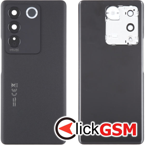 Piesa Capac Spate Cu Geam Camera Negru Vivo V27 3fwg