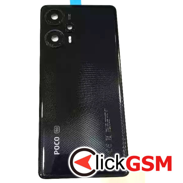 Piesa Capac Spate Cu Geam Camera Negru Xiaomi Poco F5 390h