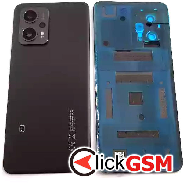 Piesa Piesa Capac Spate Cu Geam Camera Negru Xiaomi Poco X4 Gt 397r