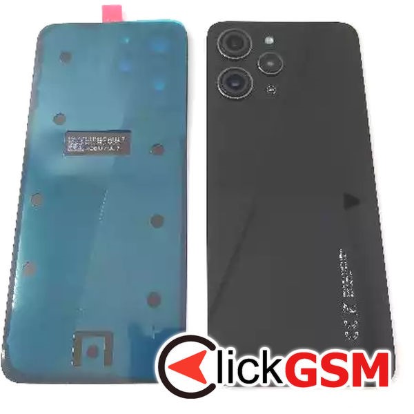 Piesa Piesa Capac Spate Cu Geam Camera Negru Xiaomi Redmi 12 20bi