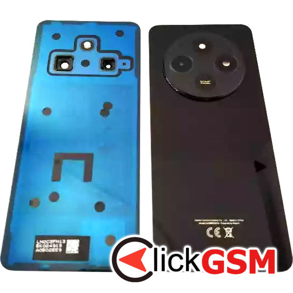 Piesa Capac Spate Cu Geam Camera Negru Xiaomi Redmi 14c 2p6f