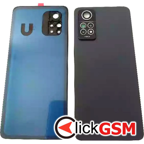 Piesa Capac Spate Cu Geam Camera Negru Xiaomi Redmi Note 12 Pro 20bl