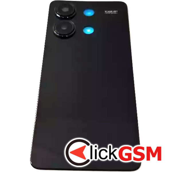 Piesa Piesa Capac Spate Cu Geam Camera Negru Xiaomi Redmi Note 13 4g 47o6