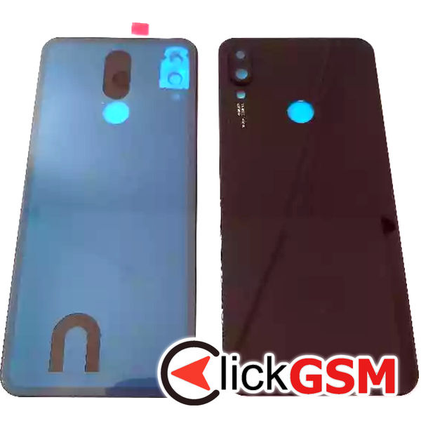 Piesa Capac Spate Cu Geam Camera Negru Xiaomi Redmi Note 7 20bn