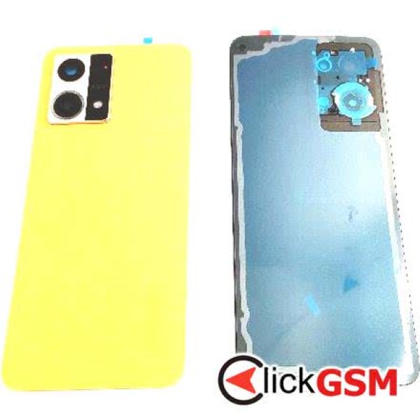 Piesa Capac Spate Cu Geam Camera Orange Oppo Reno7 2xc2